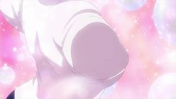 Rule 34 | 10s, 1girl, animated, animated gif, boku no hero academia, bouncing breasts, breasts, clothes, hagakure tooru, invisible, large breasts, lowres, solo, source request, sparkle