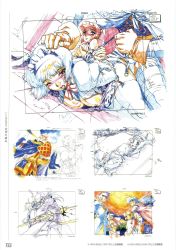 Rule 34 | 1990s (style), 1boy, 2girls, :o, ;o, against wall, age difference, alyssa (megami no haka), apron, arm grab, armor, arms behind back, bandages, bdsm, beard, between thighs, blonde hair, blood, blue hair, blush, bondage, bound, bound wrists, breasts, cape, carmine (megami no haka), cloud, dagger, doggystyle, dutch angle, elisha, everyone, facial hair, fantasy, game cg, garter straps, grin, hair bun, hand on head, hat, highres, holding another&#039;s wrist, indoors, king, knife, large breasts, lipstick, long hair, looking at viewer, lying, maid, maid apron, maid headdress, makeup, megami no haka, monochrome, multiple girls, mwaza, nipples, nishi iori, official art, on floor, on side, one eye closed, open clothes, open mouth, open shirt, outdoors, ponytail, purple hair, rape, red hair, restrained, retro artstyle, scan, sex, sex from behind, shield, shirt, short hair, single hair bun, sitting, sketch, skirt, sky, smile, sweat, theresia, thighhighs, thighs, traditional media, unfinished, vaginal, weapon, wince, wink, zedvia