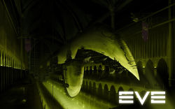 Rule 34 | amarr empire (eve online), apocalypse (eve online), artist name, battleship (eve online), coat of arms, copyright name, dark, deviantart username, dock, eve online, floating, glowing, green theme, hangar, indoors, krats, logo, machinery, megastructure, military, military vehicle, no humans, photoshop (medium), science fiction, space ship, spacecraft, spaceship, steam, vehicle focus