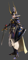 Rule 34 | 1boy, 3d, dissidia final fantasy, dissidia final fantasy arcade, final fantasy, final fantasy i, full body, highres, male focus, official art, solo, square enix, warrior of light (ff1)