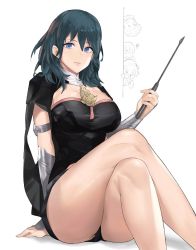 Rule 34 | 2boys, 2girls, armlet, blood, blue eyes, blue hair, breasts, byleth (female) (fire emblem), byleth (fire emblem), claude von riegan, cleavage, cleavage cutout, closed mouth, clothing cutout, crossed legs, dimitri alexandre blaiddyd, edelgard von hresvelg, fire emblem, fire emblem: three houses, formal, gauntlets, hair between eyes, highres, j@ck, large breasts, legs, long hair, looking at viewer, multiple boys, multiple girls, nintendo, nosebleed, pencil skirt, pink lips, shorts, sitting, skirt, skirt suit, solo focus, suit, teacher, thick thighs, thighs, unko (50d0d0), wide hips