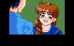 Rule 34 | 1990s (style), 1boy, 1girl, game cg, pc98, pixel art, pp disk, pp disk magazine collection, tagme