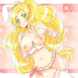 Rule 34 | 10s, blush, breasts, large breasts, nipples, precure, suite precure
