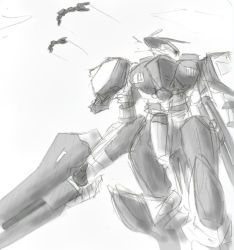 Rule 34 | armored core, armored core: for answer, distort, from software, monochrome, novemdecuple