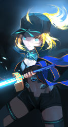 Rule 34 | 1girl, ahoge, artoria pendragon (all), artoria pendragon (fate), bad id, bad pixiv id, baseball cap, blonde hair, blue eyes, excalibur (fate/stay night), fate/grand order, fate (series), fingerless gloves, gloves, hat, hei tong shi, highres, mysterious heroine x (fate), mysterious heroine x (third ascension) (fate), rojiura satsuki : chapter heroine sanctuary, saber (fate), solo, thighhighs
