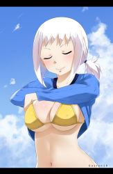 Rule 34 | breasts, fairy tail, gaston18, highres, large breasts, lisanna strauss, tagme, white hair
