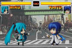 Rule 34 | &gt; &lt;, 2boys, 2girls, animated, animated gif, closed eyes, hachune miku, hatsune miku, kagamine len, kagamine rin, kaito (vocaloid), lowres, multiple boys, multiple girls, nendoroid, spring onion, the king of fighters, vocaloid