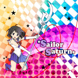 Rule 34 | bishoujo senshi sailor moon, cosplay, k-on!, parody, sailor saturn, sailor saturn (cosplay), shimizu kyouko, style parody