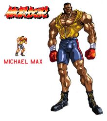 Rule 34 | black theme, boxer, boxing gloves, dark skin, fatal fury, game, manly, michael max, muscular, neo geo, shorts, snk, spandex, the king of fighters