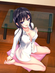 Rule 34 | 1girl, ass, breasts, highres, kurokami (kurokaminohito), long hair, no panties, tagme