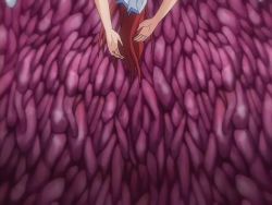 Rule 34 | animated, animated gif, ass, blue eyes, bouncing breasts, breasts, censored, double penetration, censored, in&#039;youchuu, multiple penetration, nipples, nude, ponytail, rape, red hair, ribbon, shiratori mikoto, tentacles, thighhighs