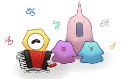 Rule 34 | accordion, alternate color, animon, creatures (company), ditto, drawfag, game freak, gen 1 pokemon, gen 7 pokemon, instrument, meltan, music, musical note, mythical pokemon, nintendo, no humans, open mouth, playing instrument, pokemon, pokemon (creature), pokemon gsc, pokemon gsc (prototype), shiny pokemon, simple background, singing, white background