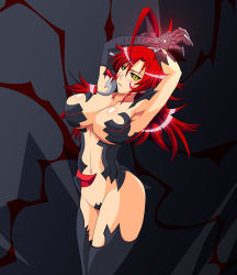 Rule 34 | 1girl, amaha masane, breasts, large breasts, red hair, solo, witchblade