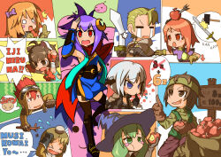 Rule 34 | &gt; &lt;, 3boys, 6+girls, acolyte (ragnarok online), animal ears, apple, apple on head, archer (ragnarok online), arrow through apple, asymmetrical bangs, bag, biretta, black gloves, black sash, black thighhighs, black wings, blonde hair, blue eyes, blue hat, blush stickers, bow, bowtie, broken, broken sword, broken weapon, brown eyes, brown gloves, brown hair, brown jacket, bug, capelet, cat ears, closed eyes, closed mouth, commentary request, cowboy shot, crescent, crescent hair ornament, crying, eating, fake animal ears, flying sweatdrops, food, fruit, full body, gloves, goggles, goggles on head, green eyes, green hair, green headband, green shirt, grey capelet, grey hair, gunslinger (ragnarok online), hair between eyes, hair bow, hair ornament, hat, head wings, headband, highres, holding, holding food, holding fruit, holding stick, holding sword, holding weapon, index finger raised, jacket, kunihiro, long bangs, long hair, looking at another, looking at viewer, mage (ragnarok online), medium bangs, medium hair, merchant (ragnarok online), multiple boys, multiple girls, muneate, ninja, ninja (ragnarok online), o o, obi, open mouth, orange eyes, orange hair, poring, purple bow, purple hair, purple shirt, ragnarok online, red apple, red bow, red bowtie, red eyes, red hair, red scarf, sack, sash, scared, scarf, shirt, short hair, short sleeves, slime (creature), smile, spider, spiked hair, stick, streaming tears, sword, swordsman (ragnarok online), taekwon (ragnarok online), tears, thief (ragnarok online), thighhighs, v-shaped eyebrows, weapon, wings, witch hat