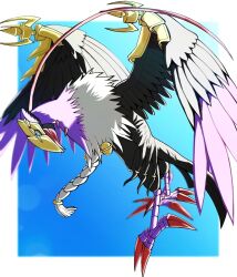 Rule 34 | 1other, bird, claws, digimon, digimon (creature), highres, other focus, solo, wings, yatagaramon (digimon savers)