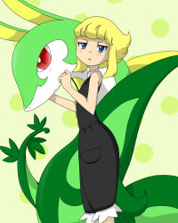 creatures_(company) game_freak gen_5_pokemon highres mako_(pokemon) nintendo pokemon pokemon_(creature) serperior tagme