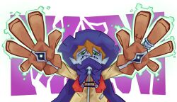 Rule 34 | 1boy, digimon, gloves, hat, highres, male focus, solo, wizard, wizard hat, wizarmon