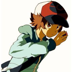 Rule 34 | 1boy, aoya (ayoyame18), baseball cap, brown eyes, brown hair, closed mouth, commentary request, creatures (company), game freak, hand up, hat, hilbert (pokemon), holding, holding poke ball, hood, hooded jacket, jacket, long sleeves, male focus, nintendo, poke ball, poke ball (basic), poke ball print, pokemon, pokemon bw, short hair, simple background, solo, strap, white background