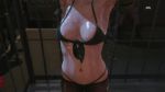 Rule 34 | 1girl, 3d, 4boys, animated, ass, bikini, breasts, cell, cleavage, metal gear (series), metal gear solid v: the phantom pain, multiple boys, pantyhose, quiet (metal gear), revolver ocelot, shower, spoilers, swimsuit, video, wet