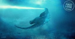 Rule 34 | ballistic missile submarine, dinosaur, energy, flying, giant, giant monster, glowing, godzilla, godzilla: king of the monsters, godzilla (series), kaijuu, monster, monsterverse, night, no humans, nuclear submarine, ocean, rain, sea monster, spikes, submarine, tail, toho, uss scorpion, water, watercraft