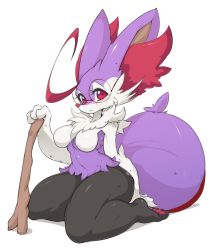 Rule 34 | 10s, 1girl, ahoge, alternate color, animal ear fluff, animal ears, animal nose, bad id, bad tumblr id, bespectacled, blush, body fur, braixen, breasts, creatures (company), fox ears, freckles, furry, furry female, game freak, gen 6 pokemon, glasses, huge ahoge, large breasts, nintendo, no nipples, nude, pokemon, pokemon (creature), pokemon xy, red eyes, round eyewear, shiny pokemon, sitting, slugbox, snout, solo, stick, tail, thick thighs, thighs, wariza