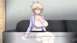 Rule 34 | 1girl, bakugou mitsuki, boku no hero academia, bokuman, breasts, english text, large breasts, mature female, tagme