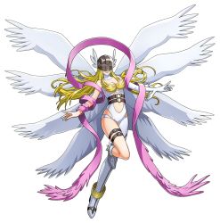 Angewomon Ladydevimon Mastemon Digimon Absurdres Highres Angel Armor Chest Jewel