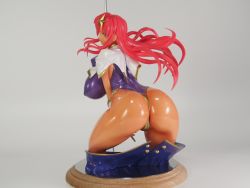 Rule 34 | 1girl, arched back, ass, bent over, blue eyes, blush, bouncing breasts, breasts, covered erect nipples, curvy, female focus, figure, gloves, gundam, gundam seed, gundam seed destiny, hair ornament, highleg, highres, hip focus, huge ass, huge breasts, leotard, long hair, looking at viewer, looking back, meer campbell, open mouth, partially visible vulva, photo (medium), pink hair, pole, purple leotard, shiny clothes, shiny skin, skin tight, smile, solo, star (symbol), star hair ornament, thick thighs, thighs, thong leotard, white gloves