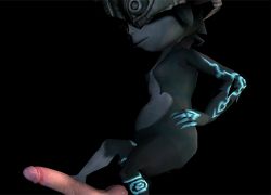 Rule 34 | 3d, animated, animated gif, footjob, lowres, midna, nintendo, penis, pointy ears, redmoa, the legend of zelda, the legend of zelda: twilight princess, uncensored