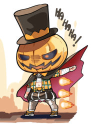 Rule 34 | 1girl, arknights, castlevania (series), dracula (castlevania), english text, fireball, hat, hm (hmongt), jack-o&#039;-lantern, kroos (arknights), kroos (the mag) (arknights), laughing, leggings, official alternate costume, sarashi, solo, stomach, top hat