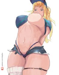 Rule 34 | artoria pendragon (fate), bad id, bad twitter id, blonde hair, breasts, cameltoe, dreyfos, fate/grand order, fate (series), mysterious heroine x (fate), mysterious heroine xx (fate), nipples, panties, self-upload, short shorts, shorts, shy, solo, thick thighs, thighs, underwear