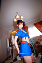 Rule 34 | beret, cosplay, hat, highres, nakagawa shoko, photo (medium), police, police uniform, policewoman, uniform, whistle