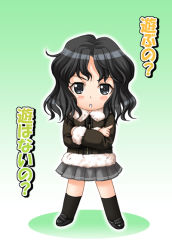 Rule 34 | amagami, black hair, chibi, jacket, solo, takanobu, tanamachi kaoru, wavy hair