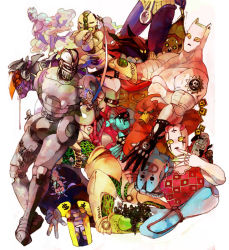 Rule 34 | armor, bad company (stand), bad id, bad pixiv id, beak, cloud, crazy diamond, diamond wa kudakenai, diver down (stand), drooling, echoes (stand), echoes act3, everyone, gloves, gold experience requiem, hanged man (stand), hierophant green, highway star (stand), jojo no kimyou na bouken, killer queen, king crimson (stand), kiss (stand), magician&#039;s red, magician red, no humans, purple haze (stand), reflection, sex pistols (stand), shako, silver chariot, skull, spice girl (stand), spikes, stand (jojo), star platinum, stardust crusaders, steel ball run, sticky fingers (stand), stone free, stone ocean, sunglasses, sword, the hand (stand), tusk (stand), v, vento aureo, weapon, weather report (stand), zipper