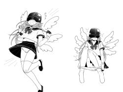 Rule 34 | angel, angel girl, angewomon, digimon, digimon (creature), head wings, long hair, mask, school uniform, wings