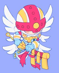 Rule 34 | angel, angel boy, armor, clavisangemon, digimon, key, mask, wings