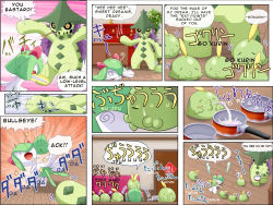 Rule 34 | 00s, cacturne, comic, creatures (company), game freak, gen 3 pokemon, gulpin, hard-translated, highres, kirlia, nintendo, pokemoa, pokemon, pokemon (creature), pokemon rse, third-party edit