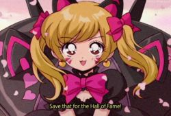 Rule 34 | 1990s (style), 1girl, :3, :d, animal ears, anime coloring, bad id, bad pixiv id, black cat d.va, black dress, blonde hair, blush, bow, bowtie, breasts, bright pupils, brown eyes, cat ears, cherry blossoms, cleavage, cleavage cutout, clothing cutout, commentary, d.va (overwatch), dot nose, dress, earrings, english commentary, english text, eyelashes, eyes visible through hair, facial mark, fake screenshot, fang, film grain, hair bow, heart, heart earrings, jewelry, lolita fashion, long hair, looking at viewer, medium breasts, official alternate costume, open mouth, overwatch, overwatch 1, parody, petals, pikiru, pink bow, pink bowtie, puffy short sleeves, puffy sleeves, retro artstyle, short sleeves, smile, solo, style parody, subtitled, swept bangs, twintails, upper body, v-shaped eyebrows, v arms, vhs artifacts, whisker markings, white pupils