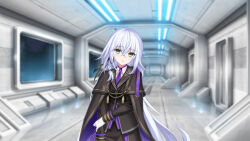 Rule 34 | 1girl, deep one kyomu to mugen no fragment, dmm, gloves, tagme, uniform, white hair