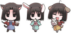 Rule 34 | animal ears, rabbit ears, cat ears, cat tail, chibi, dog ears, kara no kyoukai, ryougi shiki, tail, tokitsukaze otoha