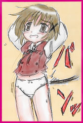 Rule 34 | 00s, hidamari sketch, panties, punishment, spanked, tears, underwear, yuno (hidamari sketch)