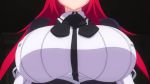 Rule 34 | 10s, 1girl, animated, anime screenshot, bouncing breasts, breast focus, breasts, female focus, high school dxd, highres, huge breasts, large breasts, long hair, red hair, rias gremory, solo, video