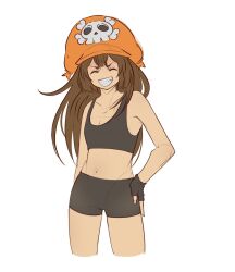 Rule 34 | bike shorts, guilty gear, hat, highres, may (guilty gear), mil17459623, pirate hat, sports bra, tagme