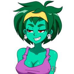 Rule 34 | 1girl, breasts, female focus, rottytops, shantae (series), solo