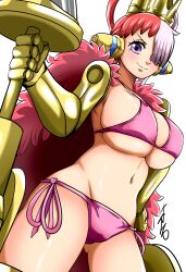 Rule 34 | absurdres, bikini, breasts, highres, large breasts, le reef, one piece, swimsuit, uta (one piece)