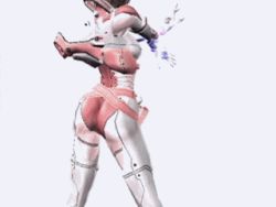Rule 34 | 1girl, animated, animated gif, ass, ass shake, bodysuit, brown hair, capcom, dancing, female focus, lowres, p.n.03, pn03, qvga, skin tight, solo, vanessa z schneider