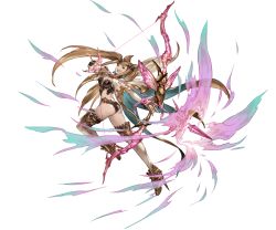 Rule 34 | &gt;:d, 10s, 1girl, :d, animal ears, arrow (projectile), ass, bow (weapon), breasts, brown hair, butterfly wings, cat ears, cleavage, drawing bow, erune, full body, granblue fantasy, hair ornament, high heels, holding, holding bow (weapon), holding weapon, insect wings, leotard, light brown hair, long hair, long sleeves, metera (granblue fantasy), minaba hideo, mole, mole under mouth, nail polish, official art, open mouth, pink nails, sidelocks, small breasts, smile, solo, thighhighs, transparent background, twintails, v-shaped eyebrows, weapon, white thighhighs, wings