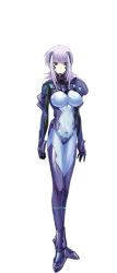 Rule 34 | 1girl, bodysuit, cryska barchenowa, fortified suit, highres, muv-luv, muv-luv alternative, muv-luv total eclipse, pilot suit, solo