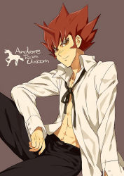 Rule 34 | andore (yuu-gi-ou 5d&#039;s), blonde hair, brown hair, muscular, spiked hair, tagme, yu-gi-oh!, yu-gi-oh! 5d&#039;s