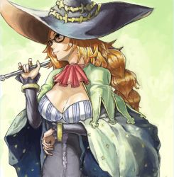 Rule 34 | blonde hair, glasses, grand knights history, hat, korosuke1, long hair, muse cromwell, solo, witch hat